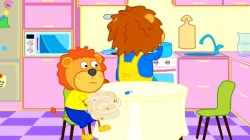 انیمیشن خانواده شیر قسمت 344 - lion family